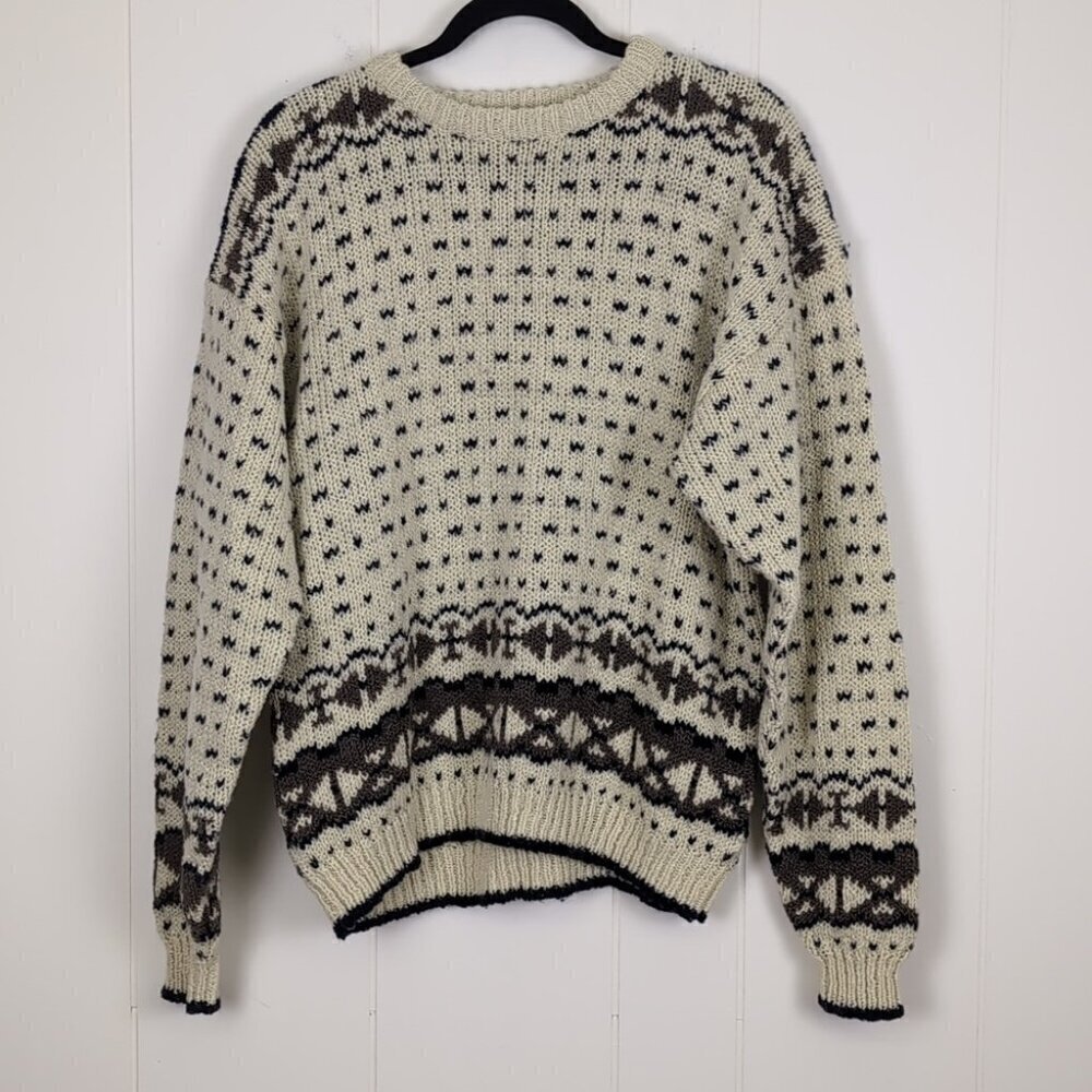 Vintage GrandPa knit acrylic